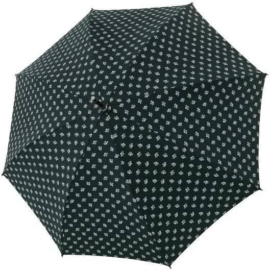 Doppler Manufaktur Zürs Rustika Stockschirm 91 cm  grün