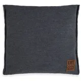 Knit Factory Zierkissen 50 x 50 cm Anthrazit