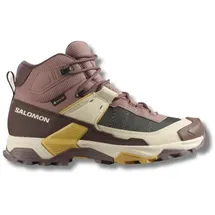 Salomon X Ultra 5 Mid GTX Damen Burlwood / French Roast / Rattan 40 2/3