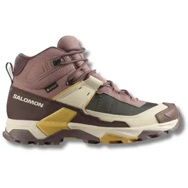 Salomon X Ultra 5 Mid GTX Damen Burlwood / French Roast / Rattan 40 2/3
