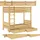 Erst-Holz Etagenbett f. Erwachsene 90x200 Nische 100 cm mit 2 Rollroste und 2 Bettkästen 60.16-09 S2