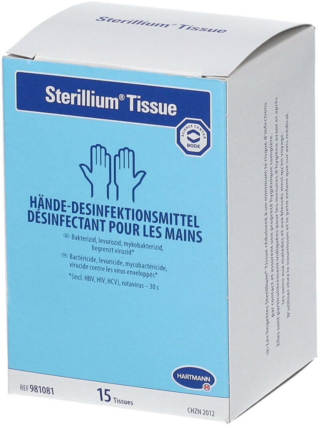 Sterillium® Tissue Tücher 15 St 15 St Tücher