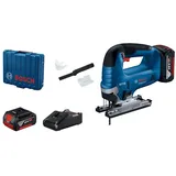 Bosch GST 185-LI inkl. 2 x 4,0 Ah + Koffer