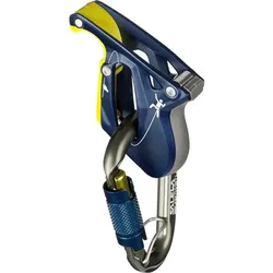 SALEWA Sicherungsgerät mit Blockierfunktion " Ergo, Blau/Gelb, ONE SIZE