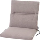 Siena Garden Sesselauflage Comfort 96 cm x 48 cm x 7 cm Taupe