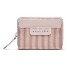 KAPTEN & SON Bergen Pro Cord Geldbörse rosa