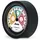 Alecto WS-05 Schwarz 60mm
