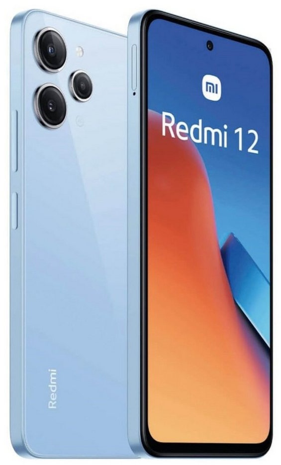 Xiaomi Redmi 12 Smartphone (6,79 Zoll, 128 GB Speicherplatz, 50 MP Kamera) blau