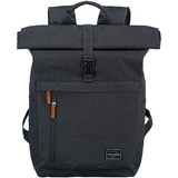 Travelite Basics Rollup Rucksack 47 cm Laptopfach Rucksäcke Grau