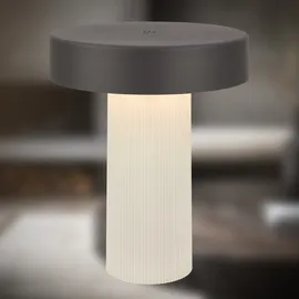 Briloner LED Tischlampe Altweiß-Anthrazit
