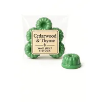❥ ❥ 5er Set - Herbst Duftwachs | Melts | Duftkerzen | Raumduft ❥ ❥ (Cedarwood & Thyme)