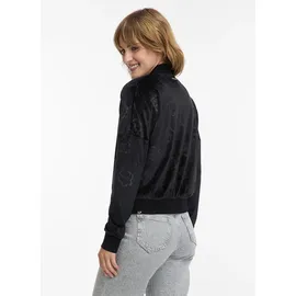 Ragwear Doron Velvet Sweatjacke Schwarz XXL