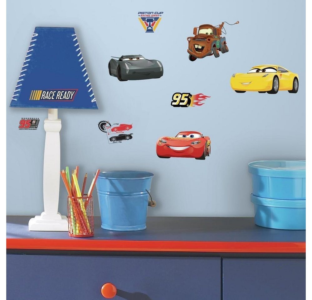 Preisvergleich Produktbild RoomMates Wandsticker DISNEY Cars 3