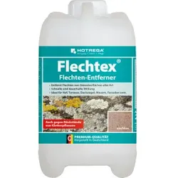 HOTREGA® Flechtex Flechtenentferner, Reiniger zur Entfernung Flechten von Steinoberflächen aller Art, 2 Liter - Kanister