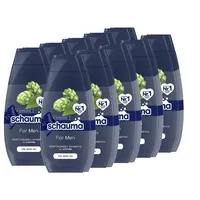 Schauma SCHWARZKOPF Shampoo For Men 2x400ml, 10er Pack (10 x 400 ml)
