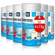 Bayzid Multitabs 5in1 weiß 6 x 1 kg