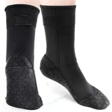 JOYJ 3mm Neopren-Socken, Herren Damen Sport Tauchsocken/Schwimmen Socken/Thermosocken, Wasserdicht und Rutschfest, zum Tauchen, Schnorcheln, Schwimmen, Surfen, Segeln alle Wassersport - L