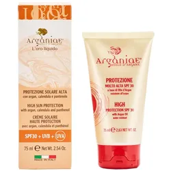 Arganiae Sonnencreme mit hohem Schutz SPF 30 auf Basis von Arganöl 75 ml
