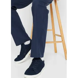 bonprix Chinohose Relaxed Fit Blau 48