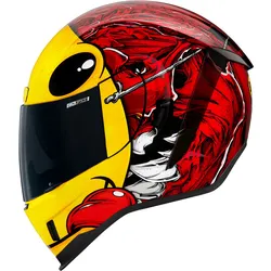 Icon Airform Brozak MIPS, Integralhelm - Rot/Gelb/Schwarz/Rot - 3XL