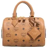MCM Bowling Bags - Ella Vi Boston Sml Co, One Size - Gr. unisize - in Cognacbraun - für Damen