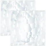 Nachtmann Sphere Servierplatte 21 cm quadratisch 2er Set