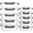 M MCIRCO Glas-Frischhaltedosen Set 20 tlg. 370+1040