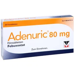 Adenuric 80 mg Filmtabletten 28 St