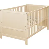 roba Babybett EASY SLEEP 70 x 140 cm inkl. Matratze safe asleep® - Mitwachsendes Gitterbett