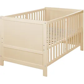 roba Babybett EASY SLEEP 70 x 140 cm inkl. Matratze safe asleep® - Mitwachsendes Gitterbett