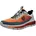 Herren Weite E Orange/Beige/Grau 44
