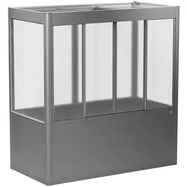 Biohort Gewächshaus Florentina Maxi 2 m x 1 m Quarzgrau-Metallic