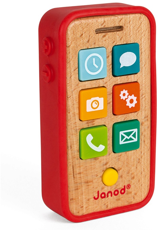 Janod - Smartphone mit Funktionen aus Holz