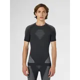 Uyn Evolutyon UW SH_SL T-Shirt Men's Anthrazit/Weiß/Rot XXL