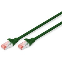 Digitus Patchkabel, Cat6, S/FTP, RJ-45/RJ-45, 10m, grün (DK-1644-100/G)