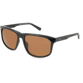 Timberland Tb00036-h Polarisierte Sonnenbrille - Shiny Black / Brown Polarized - One Size