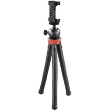 Hama FlexPro Stativ Smartphone-/Action-Kamera (Schwarz, Rot