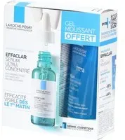 LA ROCHE-POSAY Effaclar Sérum Ultra Concentré et Gel Moussant Peaux Acnéiques