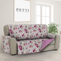 PETTI Artigiani Italiani - Sesselbezug, Sofabezug, doppelseitiger Sesselbezug, schmutzabweisend, Farbe Animal 05, 100% Made in Italy