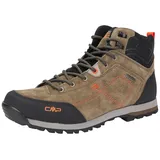 CMP Herren ALCOR 2.0 MID Trekking Shoes WP Walking Shoe, Hellbraun-Orange (Fango-Arancio), 43 EU