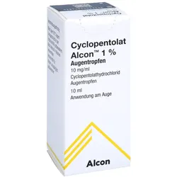 Cyclopentolat Alcon 1% Augentropfen 10 ml