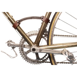 Gusti Leder Fahrradhalter Gerrie K. (1-tlg) braun