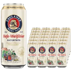 Paulaner Hefeweißbier naturtrüb 24x0,5l