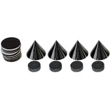 Dynavox Sub-Watt-Absorber 4er Set, schwarz