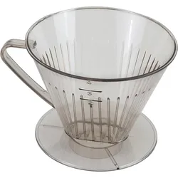 Kaffeefilteraufsatz Kunststoff - braun