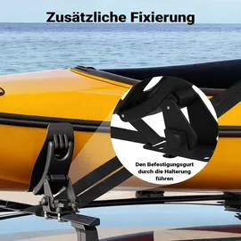 Wiltec Dachträger Set für Kajaks & SUP-Boards