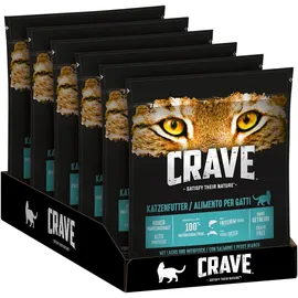 Crave Adult mit Lachs & Weißfisch 6 x 750 g