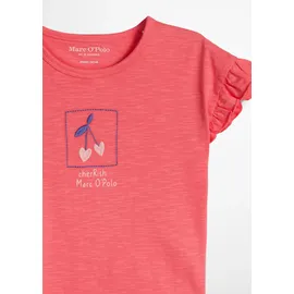 Marc O'Polo T-Shirt für Mädchen bis Größe 134 rot 128/134 (8-9J)