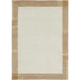 Luxor -LUXOR- TAPIS000016-140x200 Drinnen Teppich Rechteck Wolle Beige