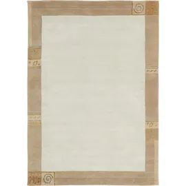 Luxor -LUXOR- TAPIS000016-140x200 Drinnen Teppich Rechteck Wolle Beige